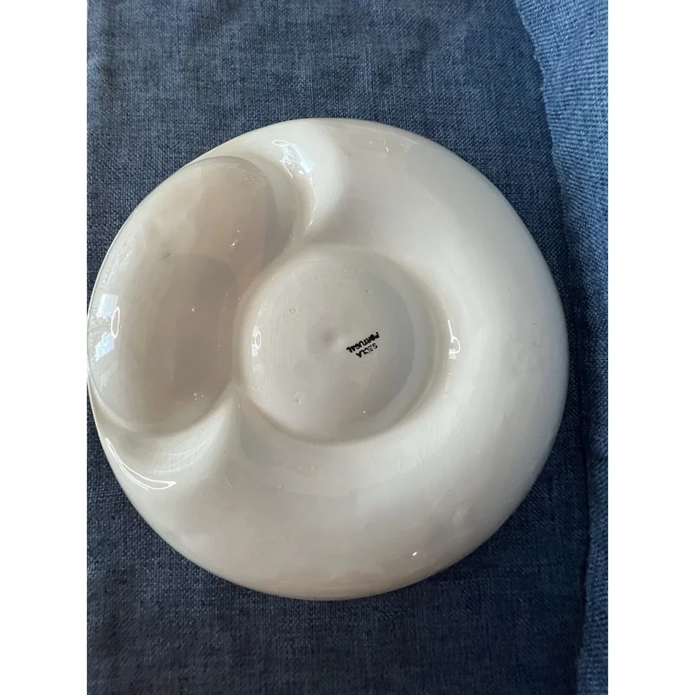 Vintage SECLA From Portugal Artichoke Plate Ceramic 10